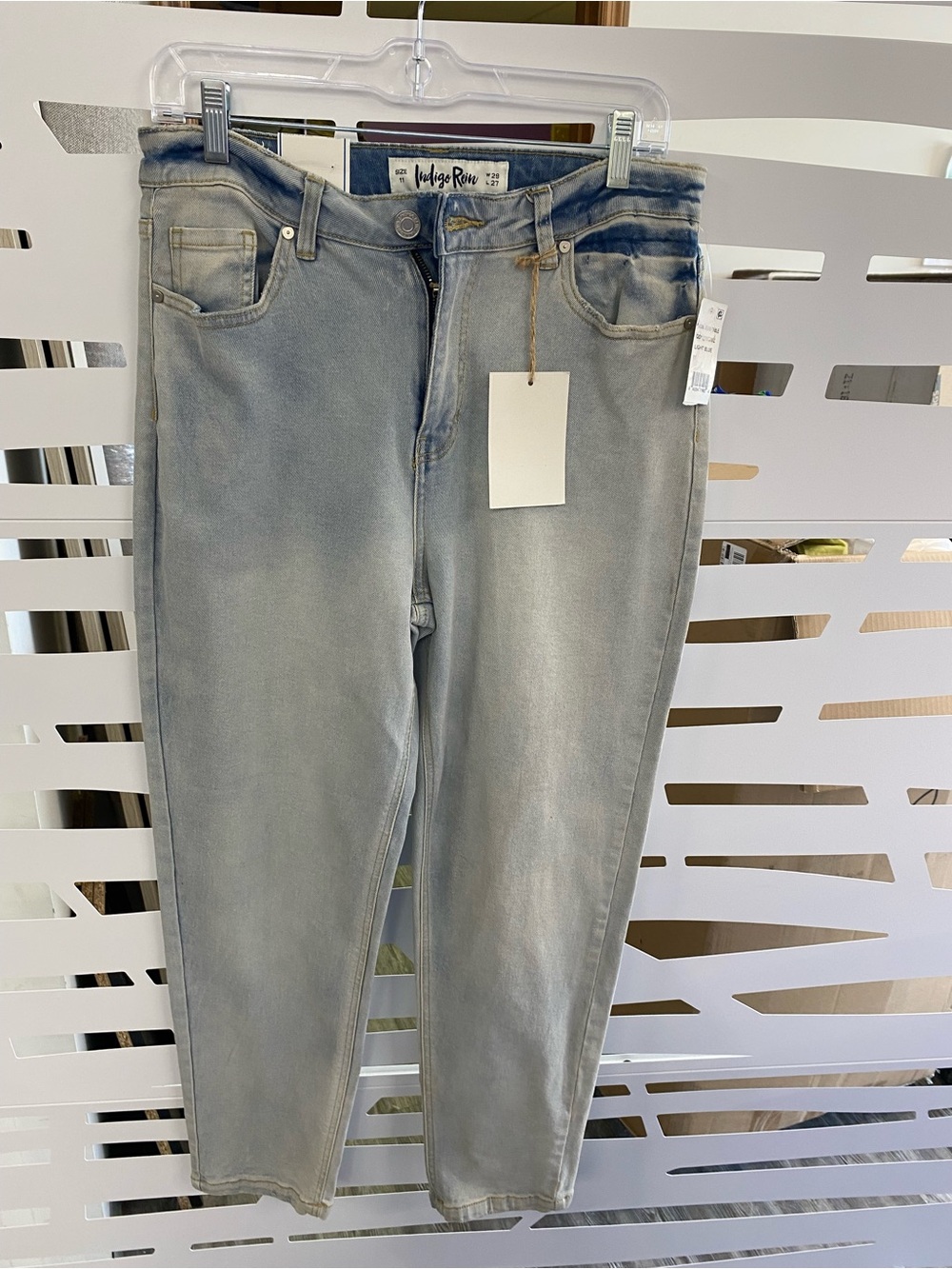 Indigo Rein Straight Leg Jeans